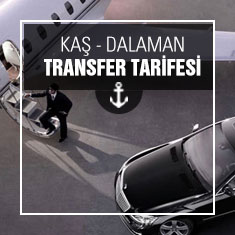 Kaş Dalaman Transfer